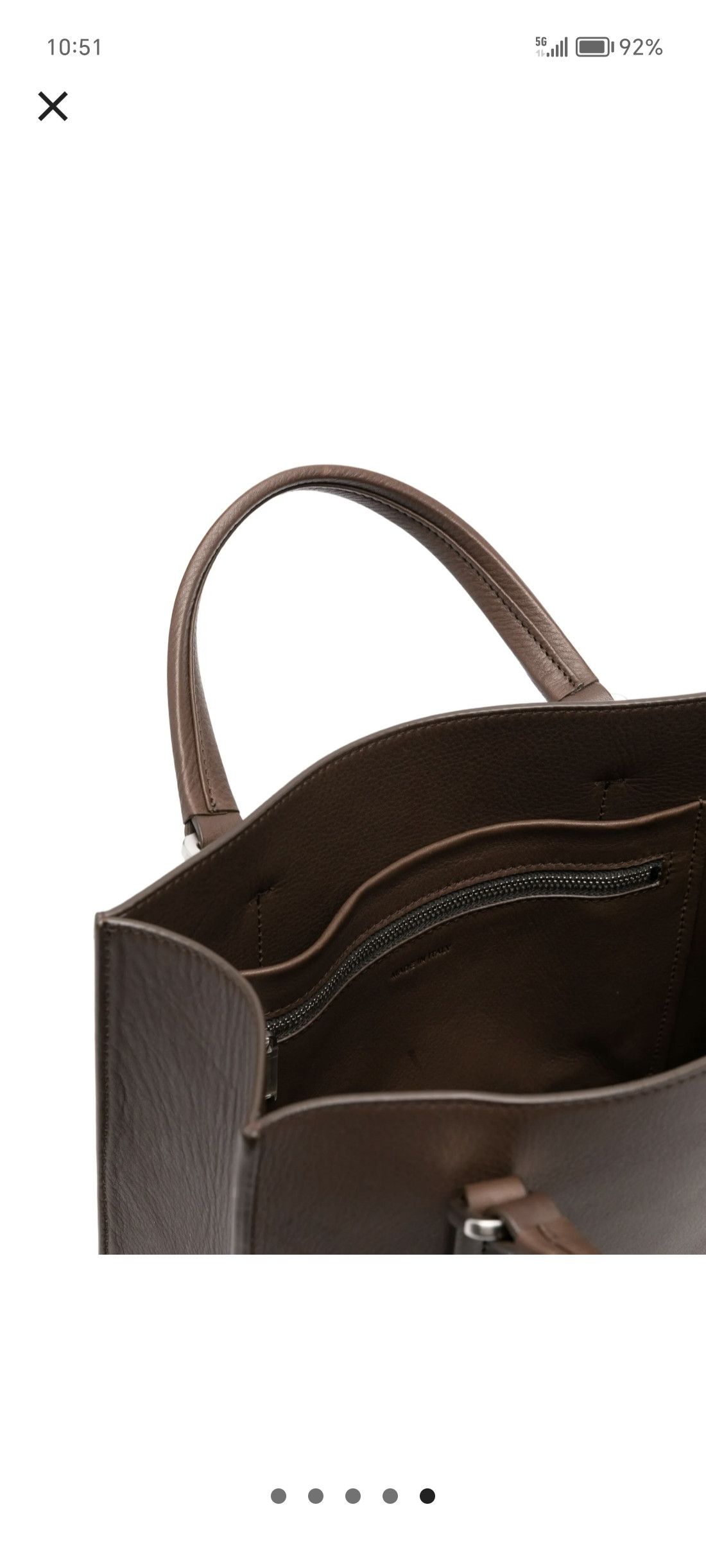 Rick Owens Rick Owens Edith Mini Tote Bag NWT 1245€ Size ONE SIZE - 2 Thumbnail