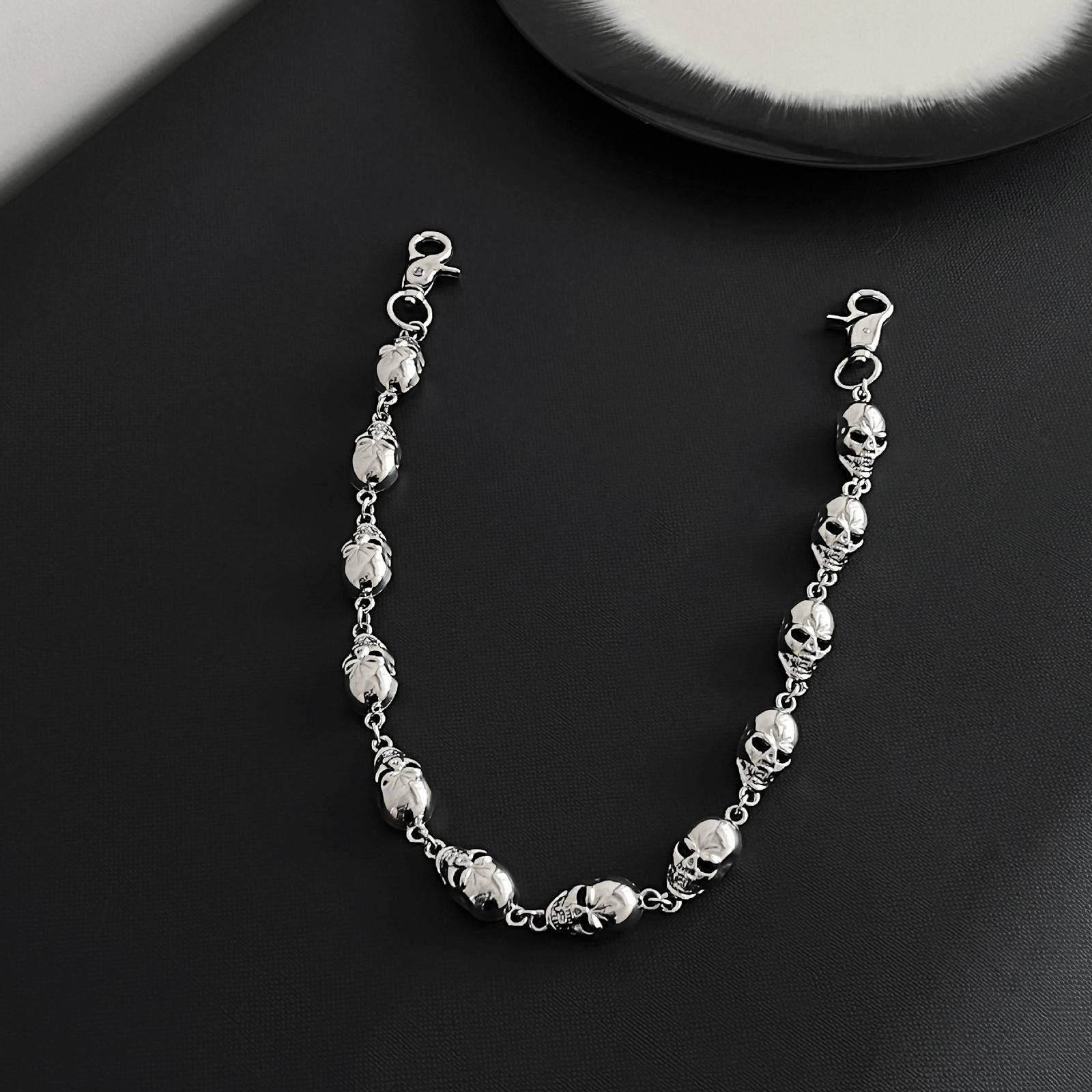 Jewelry Skeleton Wallet Chain Size ONE SIZE - 2 Thumbnail
