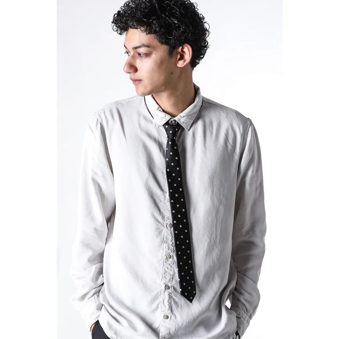 DENIM TEARS × Saint Michael o1mle0326 Size: OS / Tie in Black Size ONE SIZE - 6 Thumbnail