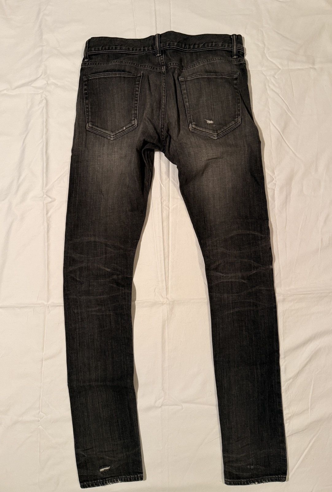 John Elliott Washed Black Cast 2 Denim Size US 30 / EU 46 - 4 Thumbnail