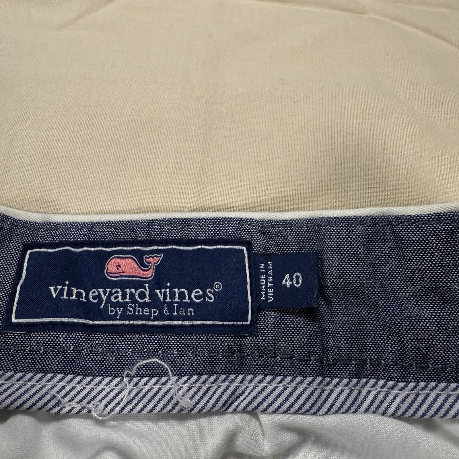 Vineyard Vines Vineyard Vines Club Mens Shorts 40 Gray Flat Front Preppy Size US 40 / EU 56 - 3 Thumbnail