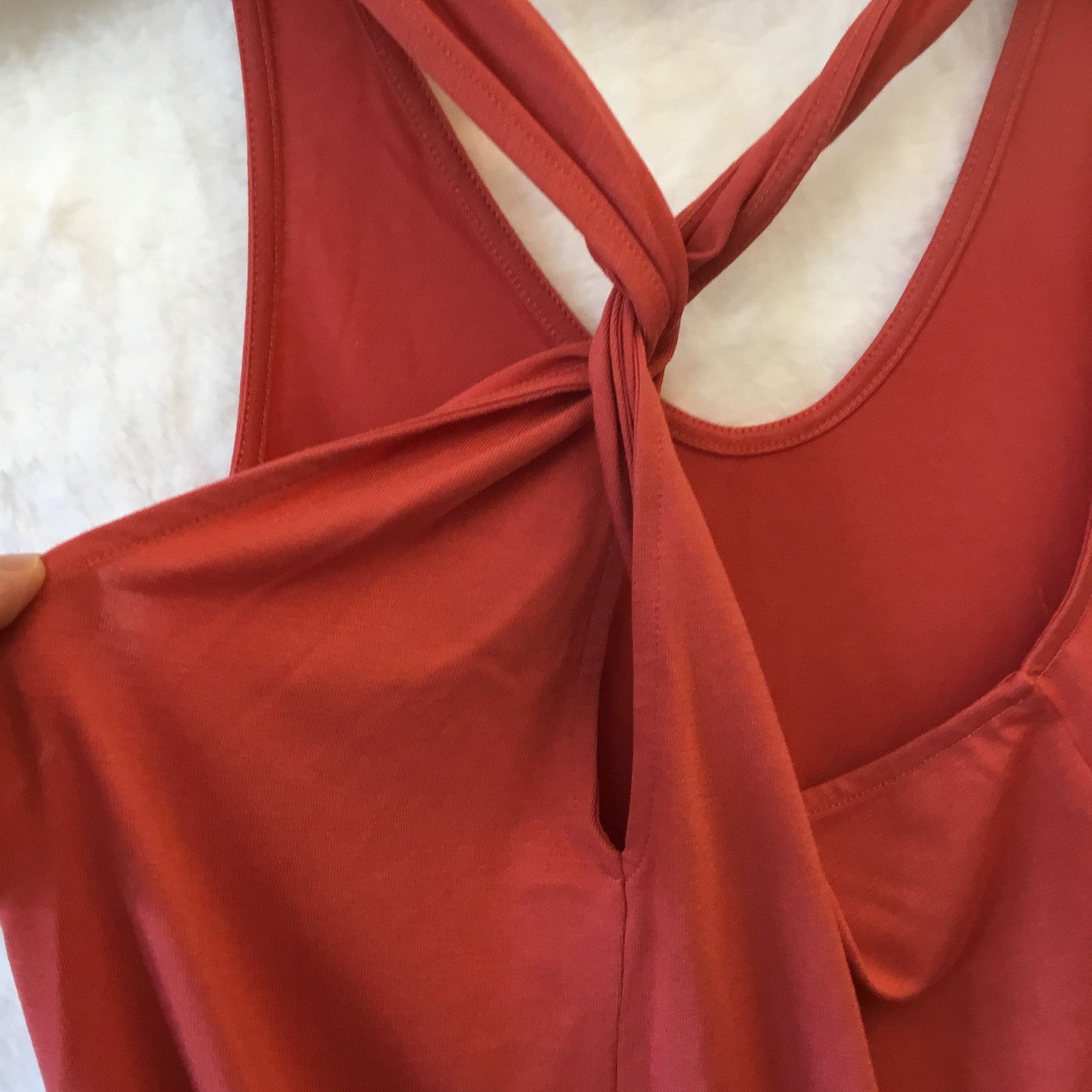 Lou & Grey Lou & Grey Coral Twist Back Tank Top Size XS / US 0-2 / IT 36-38 - 6 Thumbnail