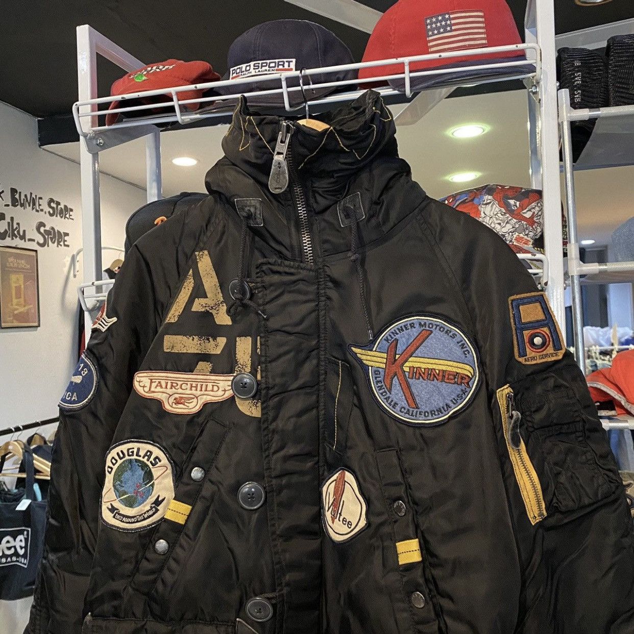 Avirex Avirex military-inspired bomber parka model k3 flight jacket Size US M / EU 48-50 / 2 - 4 Thumbnail