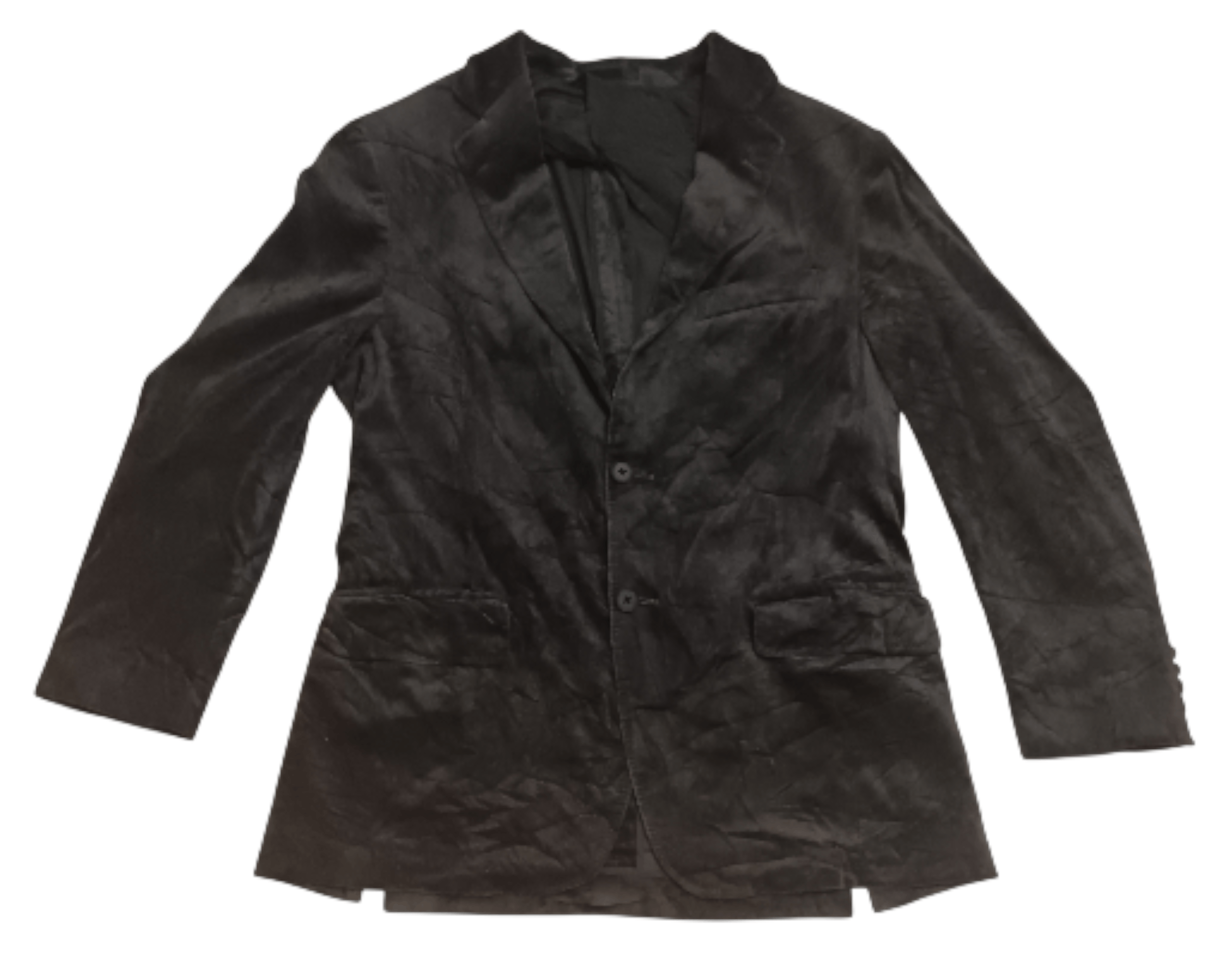 Burberry BURBERRY BLACK VELVET BLAZER Size US M / EU 48-50 / 2 - 1 Thumbnail