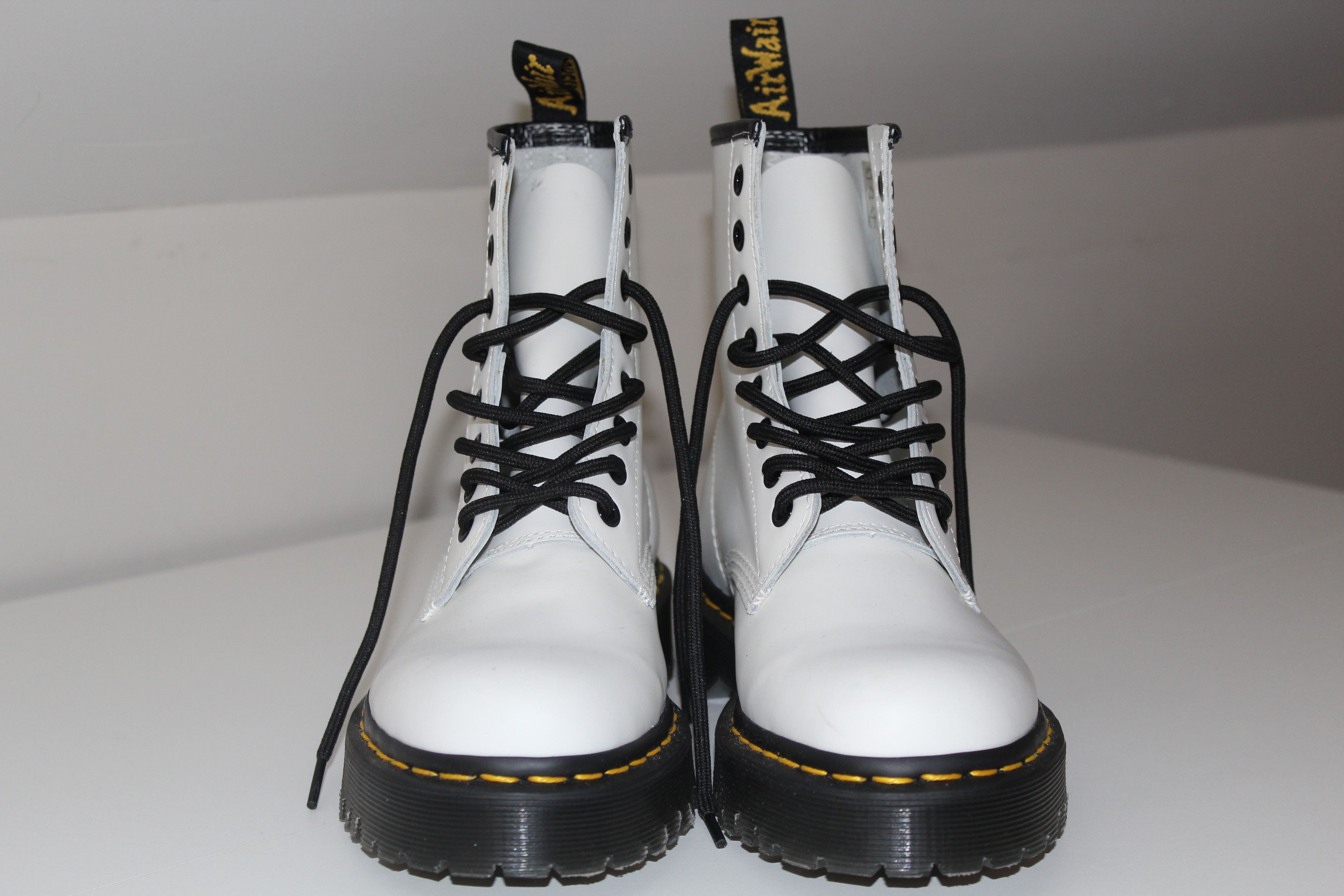 Dr. Martens Doc Dr. Martens 1460 Lifestyle Boots White Women's Size 7 6M Size US 7 / IT 37 - 2 Thumbnail