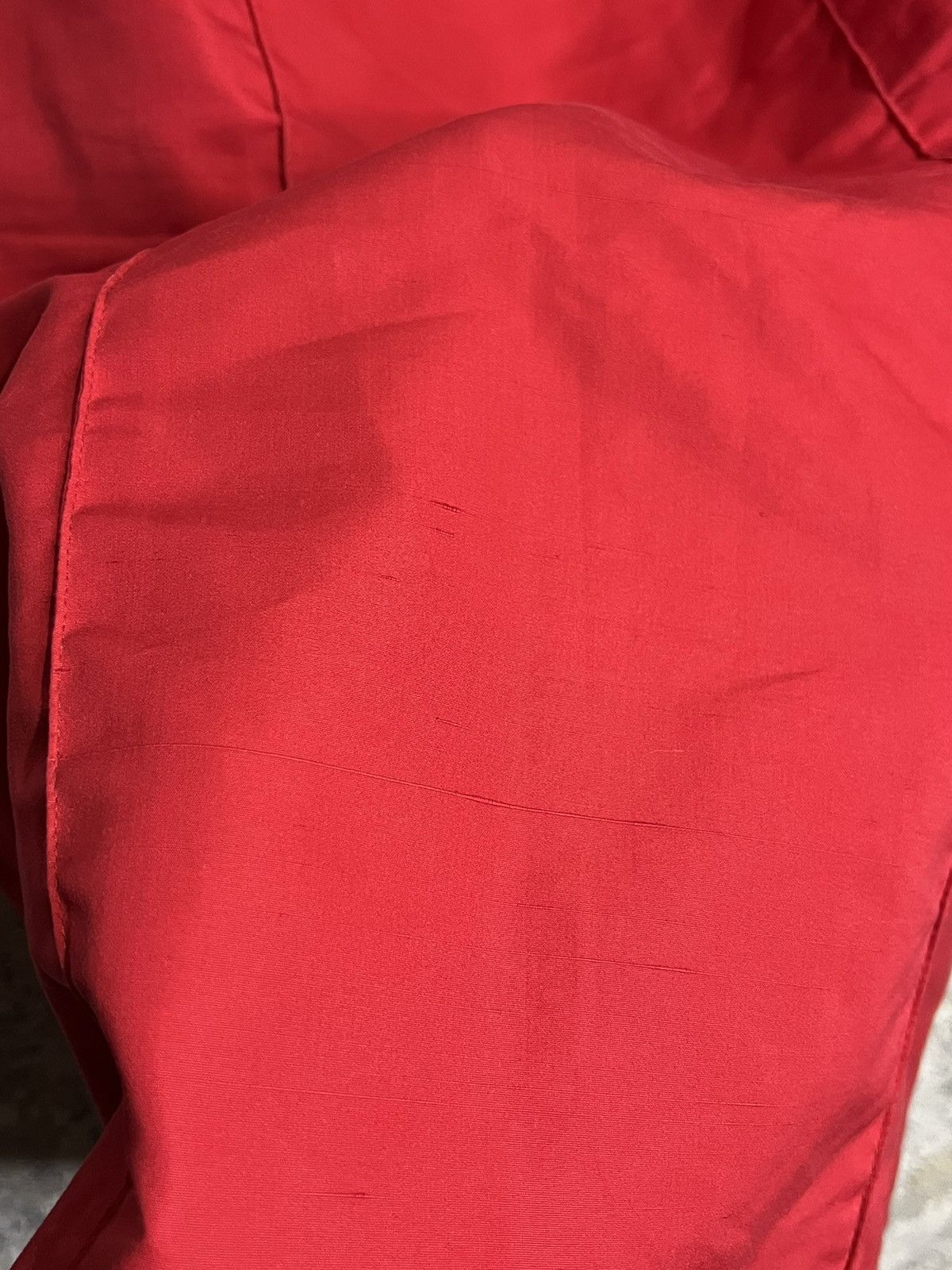 Saint Laurent Paris Vintage Yves Saint Laurent Women’s Midi Red Skirt Size FR 40 Size 28" / US 6 / IT 42 - 3 Thumbnail