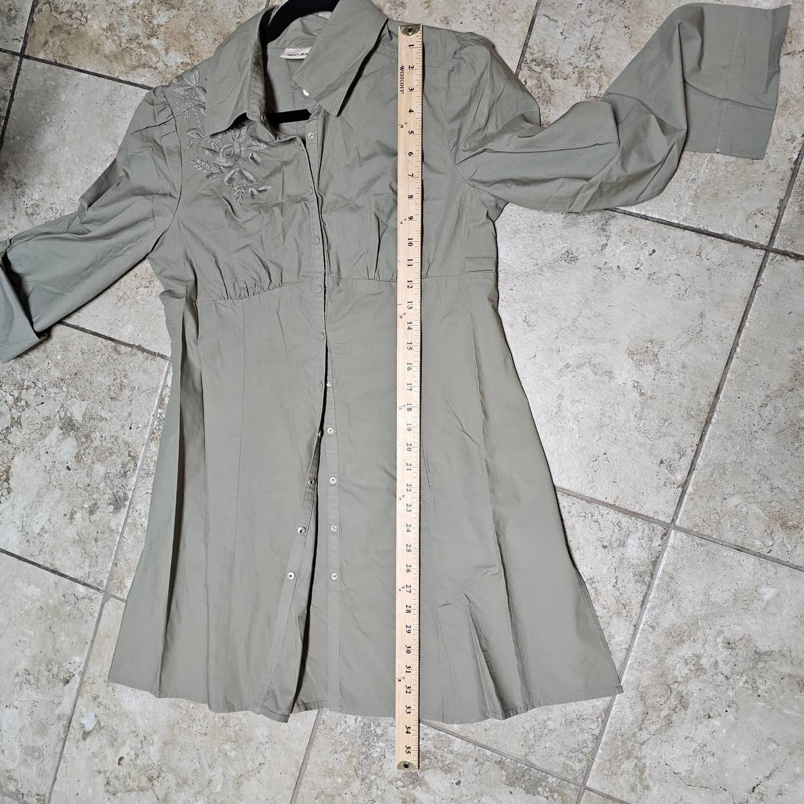 DKNY Vintage DKNY Tunic and Crop Pants Embroidered Set SZ / 12 Size 34" / US 12 / IT 48 - 11 Thumbnail