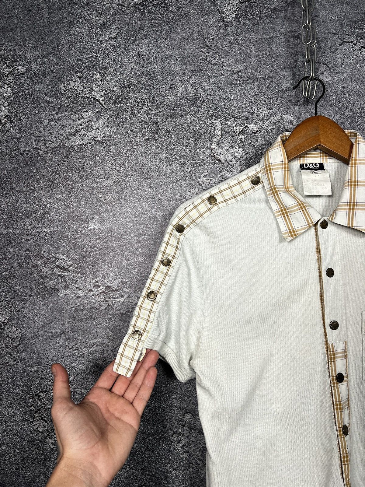 Dolce & Gabbana Vintage Dolce Gabbana Polo Shirt With Logo Size M Size US M / EU 48-50 / 2 - 4 Thumbnail
