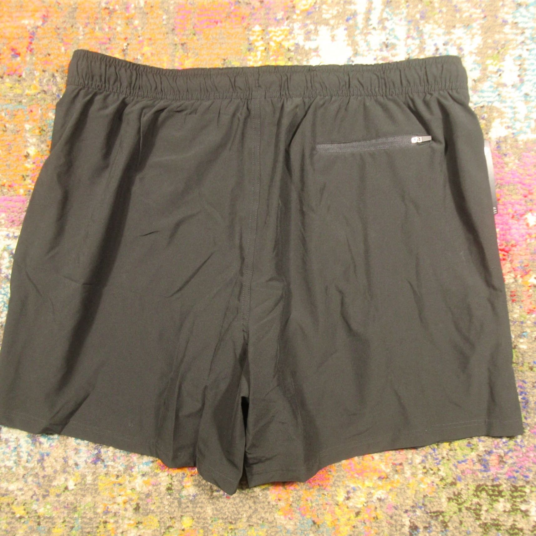 Vintage TYR Lined Swim Short Mens XXL Black Classic Drawstring Stretch Waist NEW 69.99 Size US 39 - 2 Thumbnail