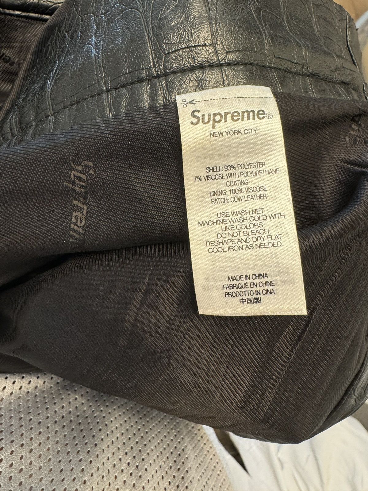 Supreme Supreme Crocodile Leather Carpenter Pant Size US 34 / EU 50 - 10 Thumbnail