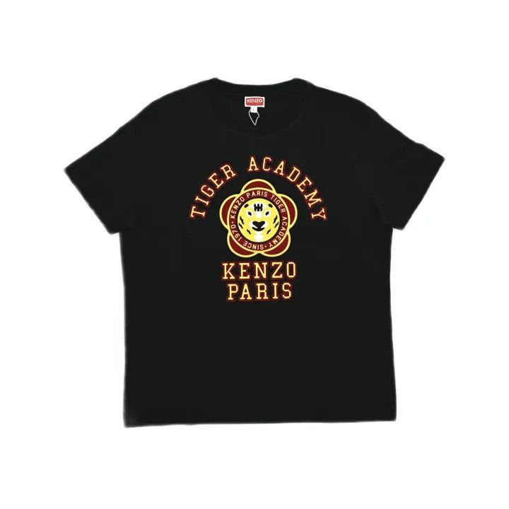 Kenzo Kenzo Tiger Academy Black T-Shirt -2507 Size L / US 10 / IT 46 - 2 Thumbnail