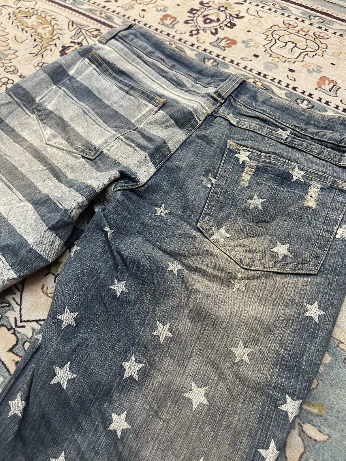 Designer × Japanese Brand 🔥 Rockstar X Chuxxx Size US 31 - 7 Thumbnail