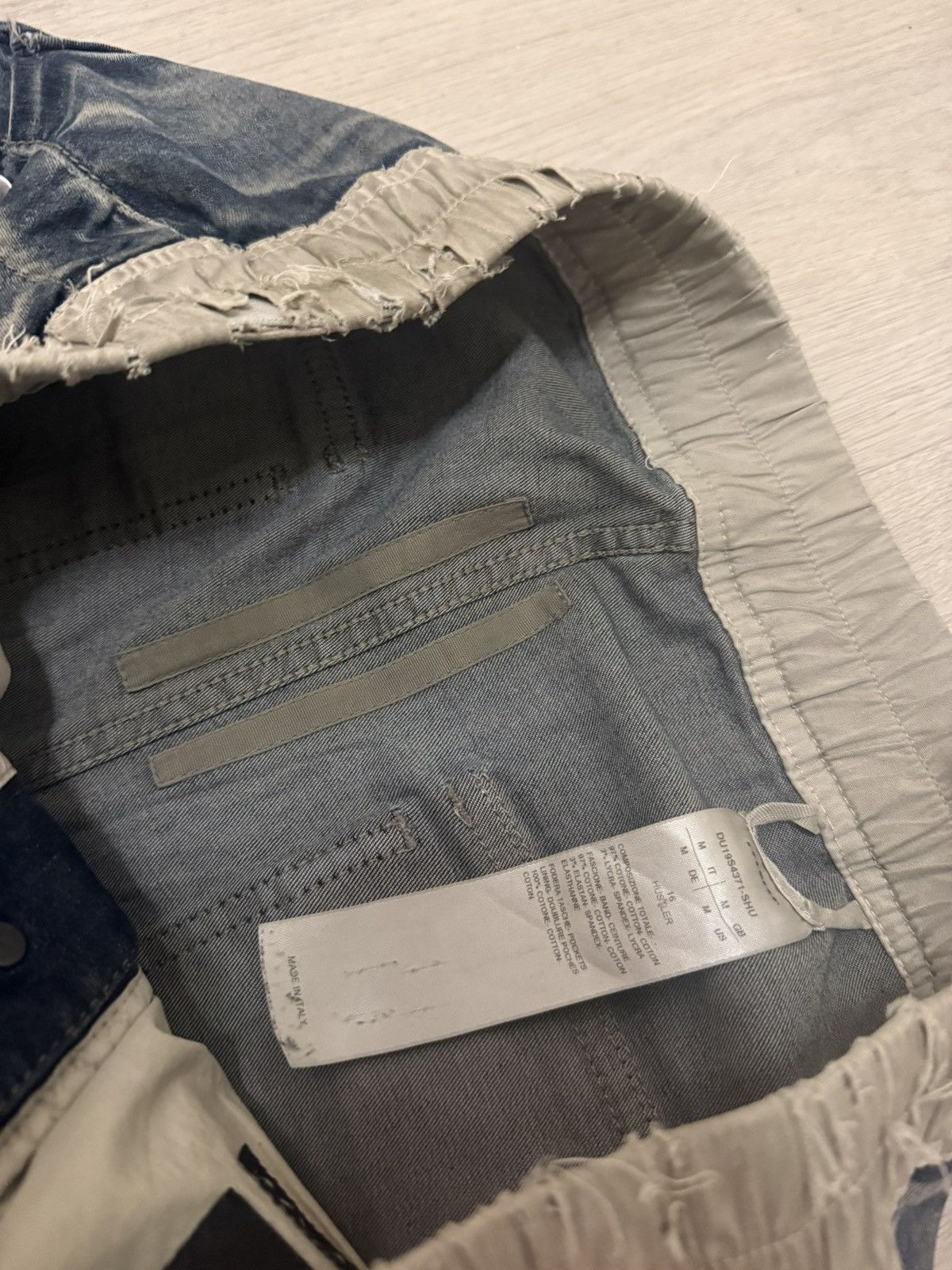 Rick Owens Rick Owens Drkshdw “Hustler” Pusher Denim Pants Size US 30 / EU 46 - 4 Thumbnail