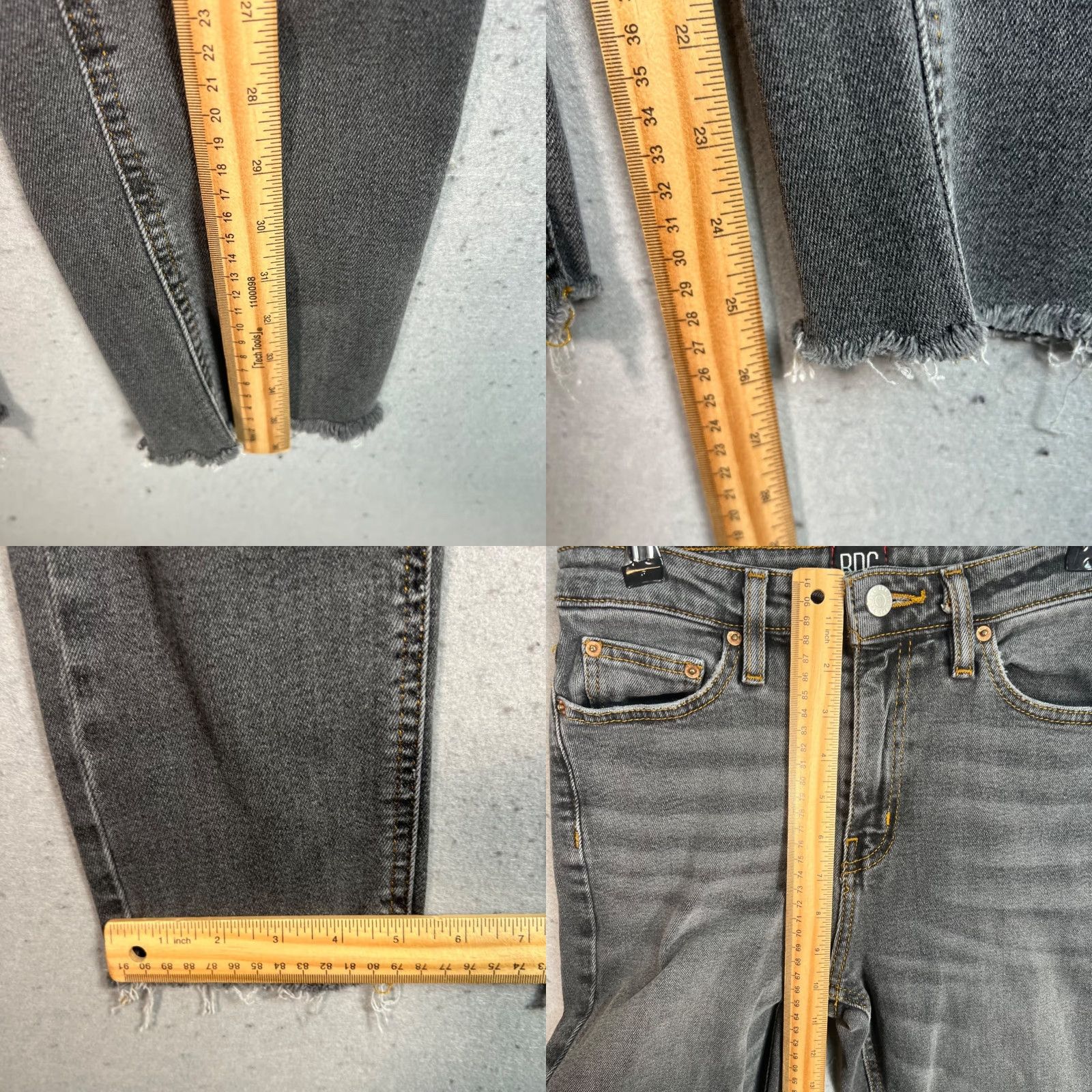 Urban Outfitters VINTAGE BDG Urban Outfitters Womens 26 Girlfriend High-Rise Jeans Gray Denim Size 26" / US 2 / IT 38 - 8 Thumbnail