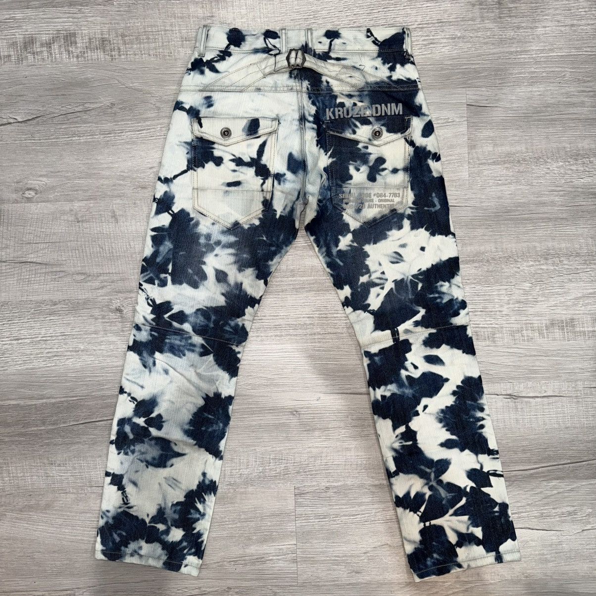 Japanese Brand × Vintage Blue and White Tie Dye Denim Size US 30 / EU 46 - 2 Thumbnail