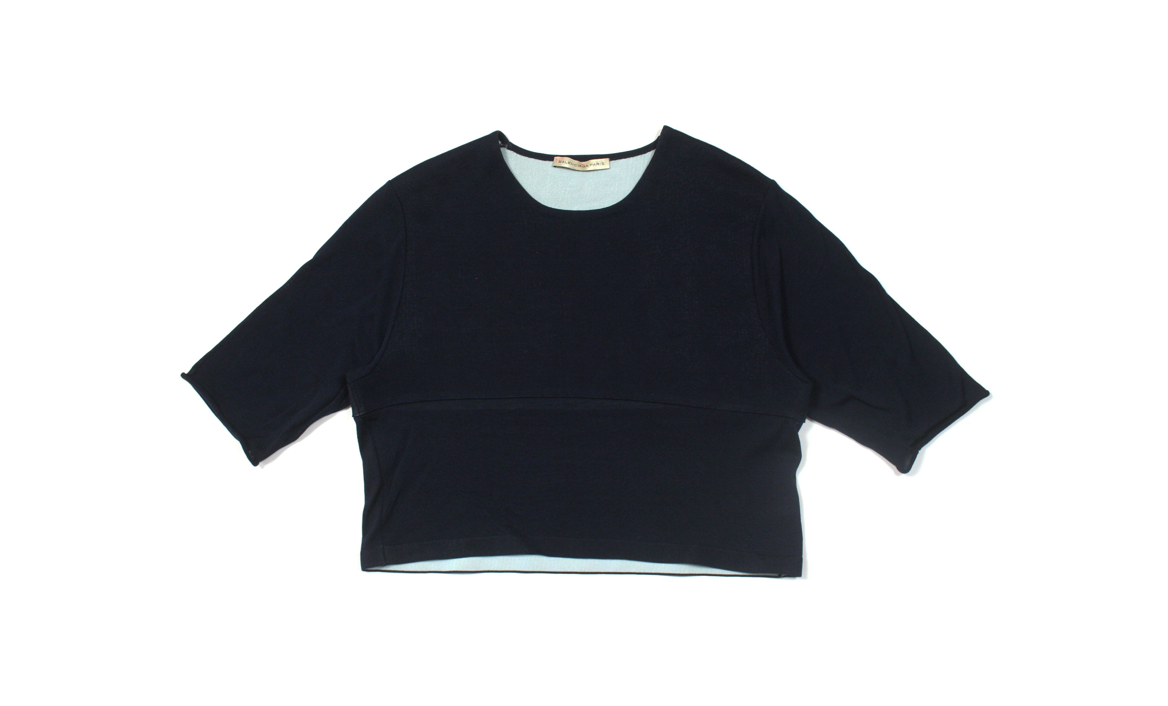 Balenciaga 2012 Boxy Sweat Top Size M / US 6-8 / IT 42-44 - 1 Thumbnail