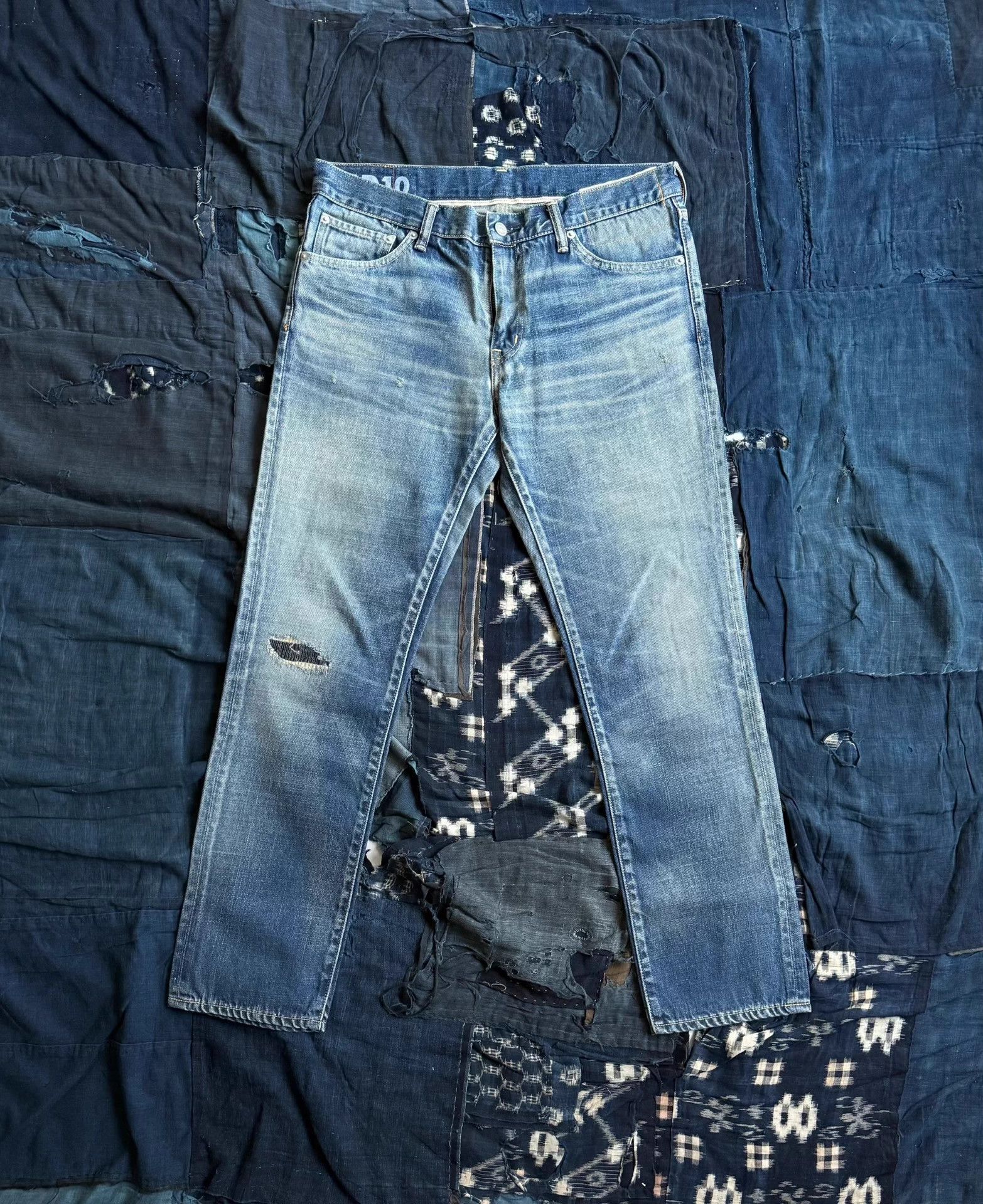 Visvim VISVIM 15AW Social Sculpture Denim 04D10 W34L30 Size US 34 / EU 50 - 1 Thumbnail