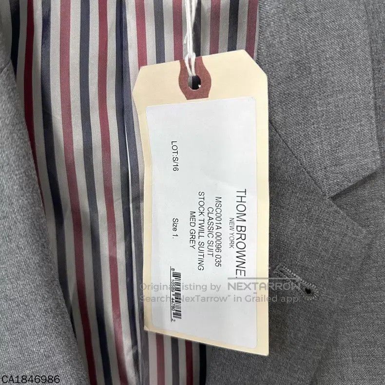 Thom Browne Thom Browne Classic Plaid Wool Jacket Size US S / EU 44-46 / 1 - 4 Thumbnail