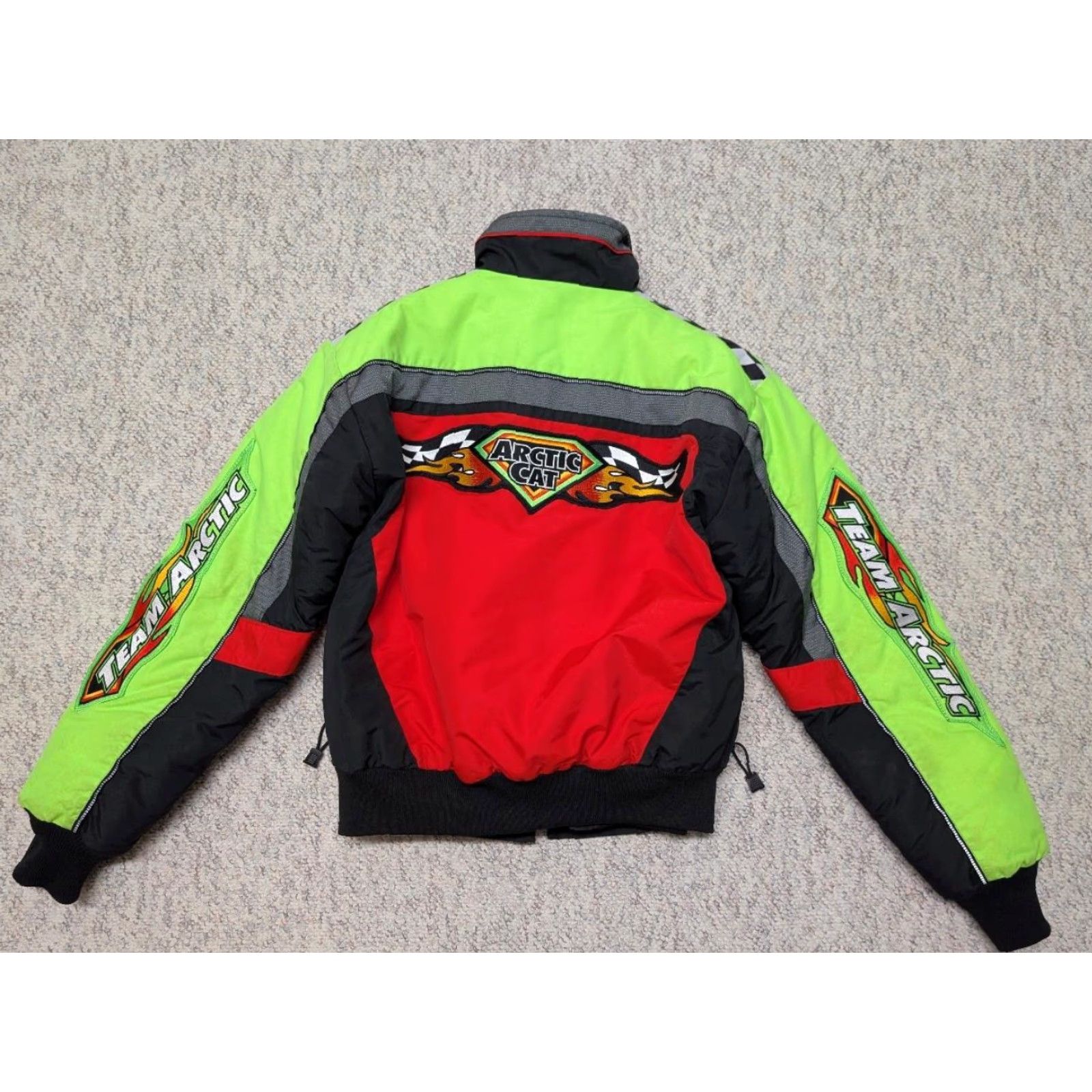 Vintage VINTAGE Arctic Cat USA made 2-in-1 Jacket Snowmobile Men S Flames USA Made ARCTIC CAT Size US S / EU 44-46 / 1 - 2 Thumbnail