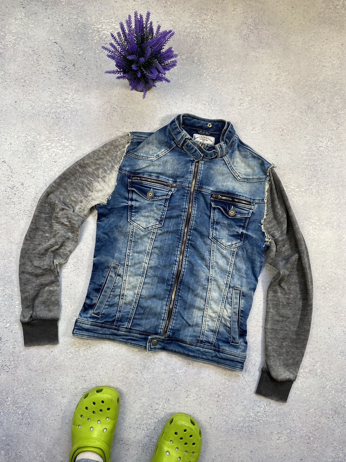 Designer × Japanese Brand Avant Garde Cipo Baxx Denim Jacket Size Medium Size US M / EU 48-50 / 2 - 2 Thumbnail