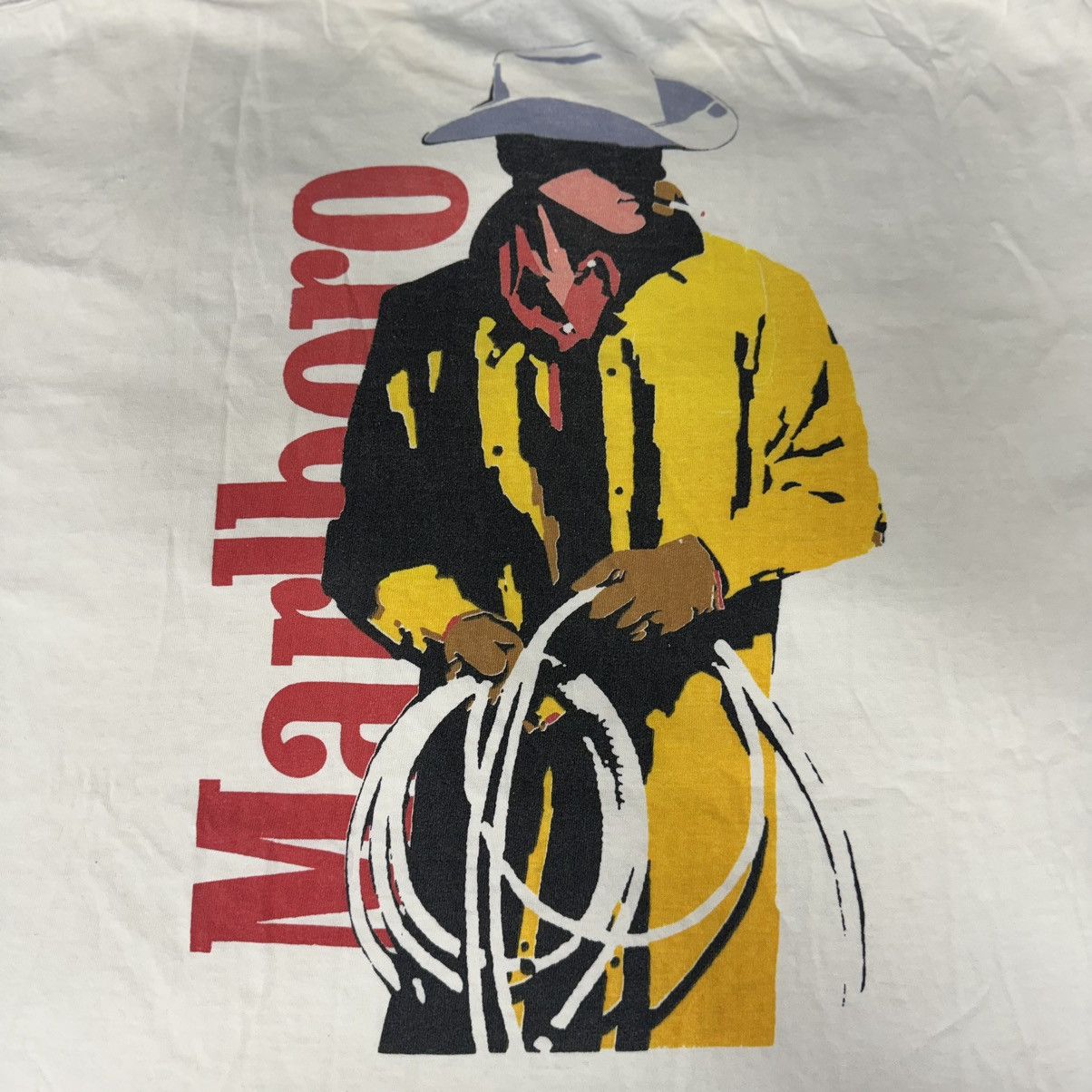 Marlboro × Marlboro Classics VINTAGE MARLBORO MAN TEE WHITE Size US XL / EU 56 / 4 - 3 Thumbnail