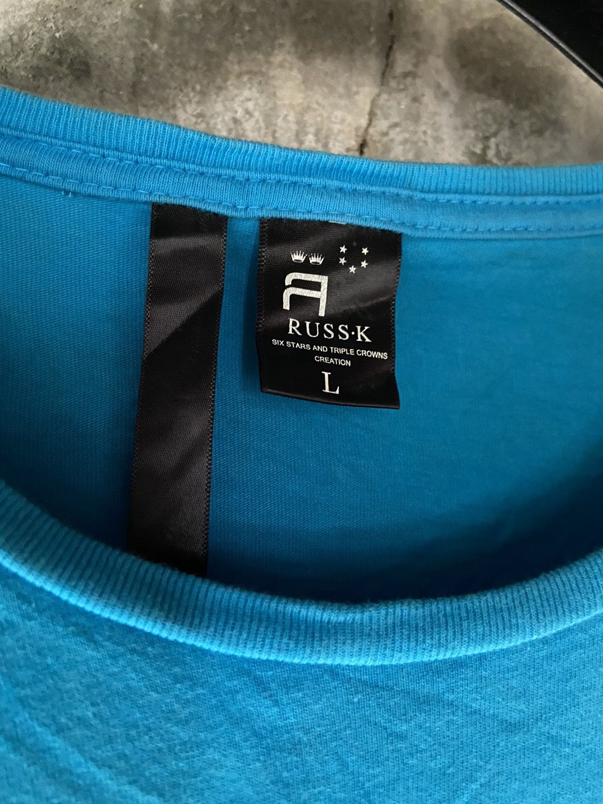 Le Grande Bleu (L.G.B.) RUSS-K SIX STARS AND TRIPLE CROWNS LONG SLEEVE Size US M / EU 48-50 / 2 - 7 Thumbnail