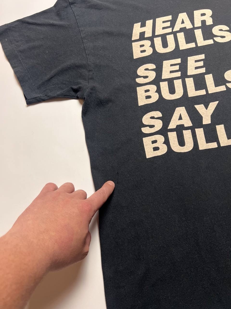 Band Tees × Rap Tees × Vintage 1993 CREDIT TO THE NATION HEAR NO BULLSHIT Size US XL / EU 56 / 4 - 7 Thumbnail
