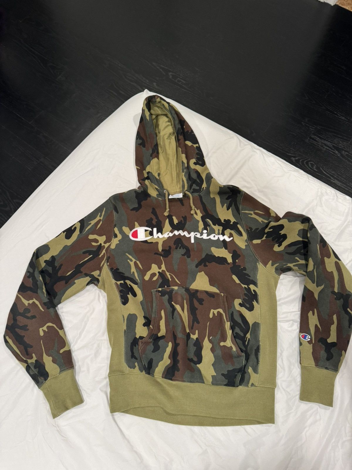 Champion Champion camo hoodie Size US M / EU 48-50 / 2 - 1 Thumbnail