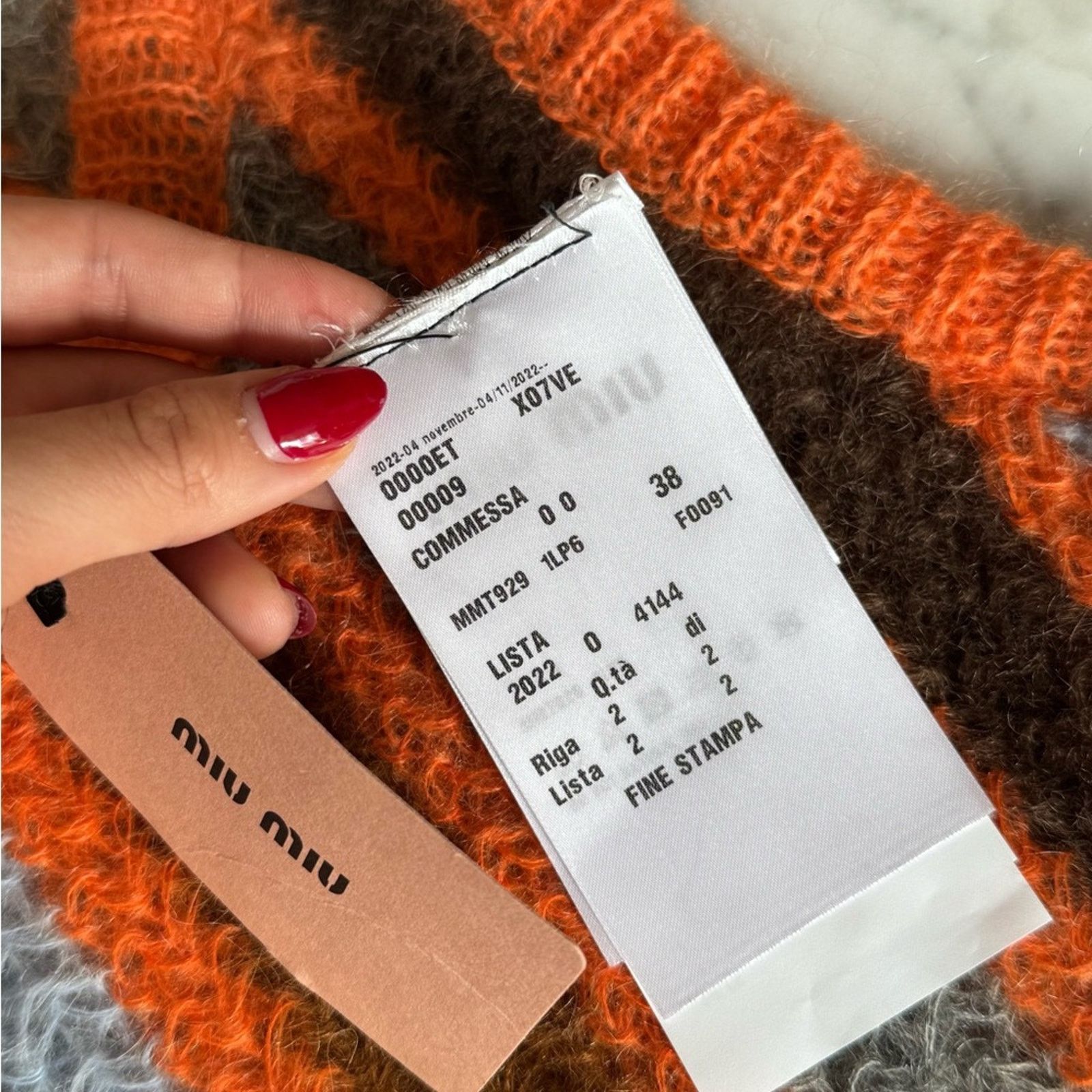 Miu Miu Miu Miu NWT 2019 Mohair Sweater Vest Striped Knit Size M / US 6-8 / IT 42-44 - 3 Thumbnail