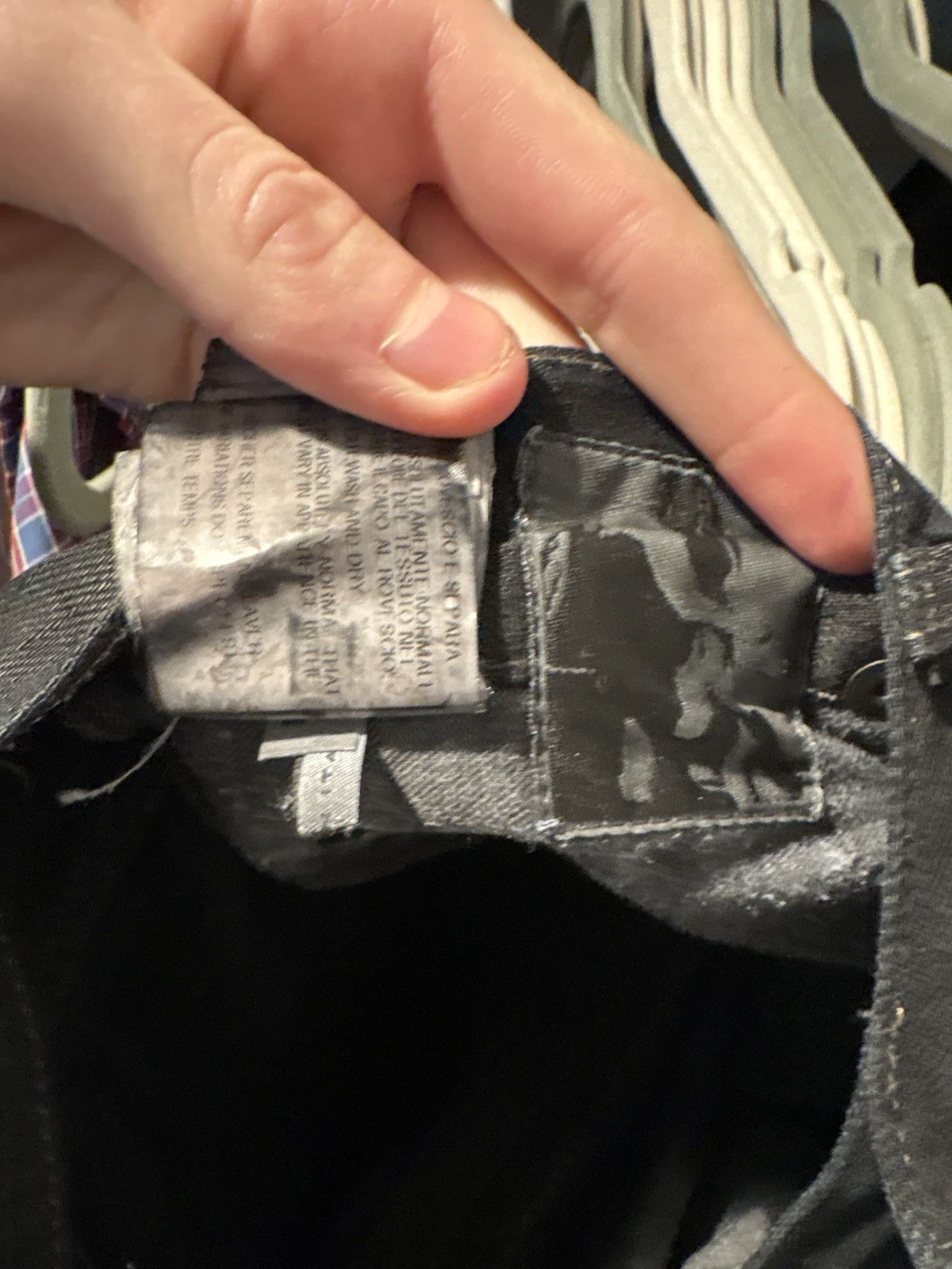 Rick Owens Rick Owens FW07 waxed Detroit Cut denim Size US 29 - 6 Thumbnail
