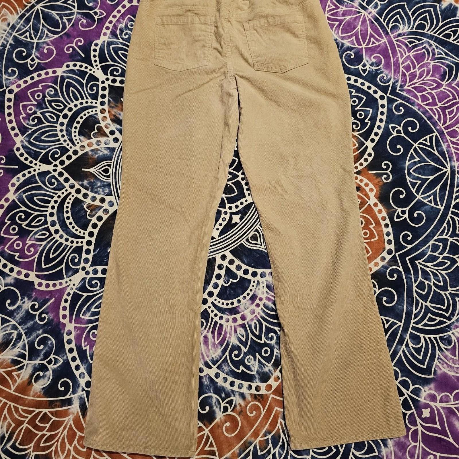 Coldwater Creek Coldwater Creek Women's Tan Corduroy Pants Size 34" / US 12 / IT 48 - 5 Thumbnail