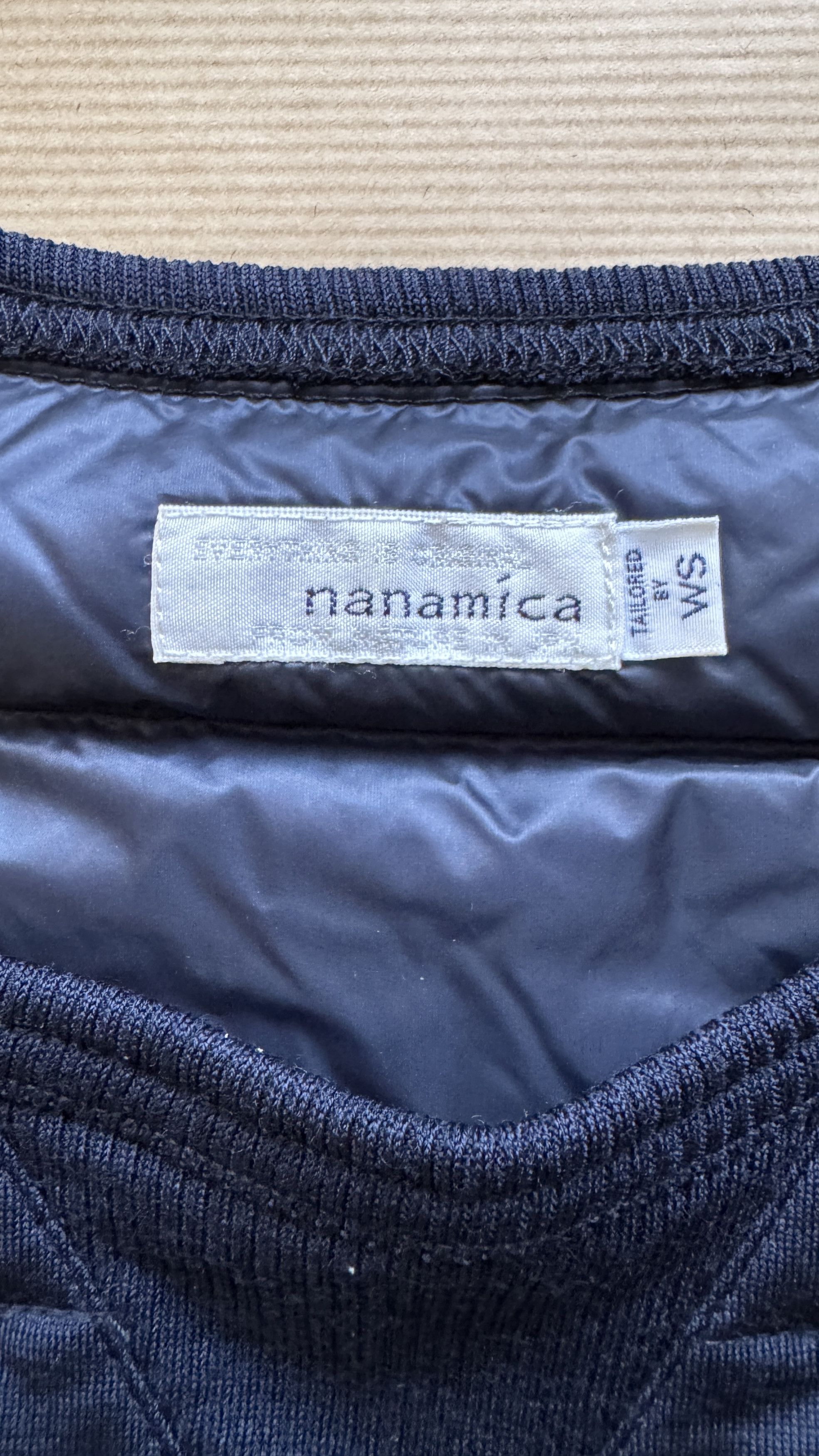 Nanamica aa . XS . NANAMICA . DOWN AND WOOL PULLOVER . SUAF612 Size US XS / EU 42 / 0 - 4 Thumbnail