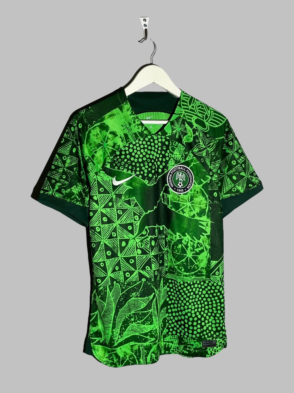 Nike National Team Nigeria Nike 2022 Home Football Shirt Size US S / EU 44-46 / 1 - 2 Thumbnail