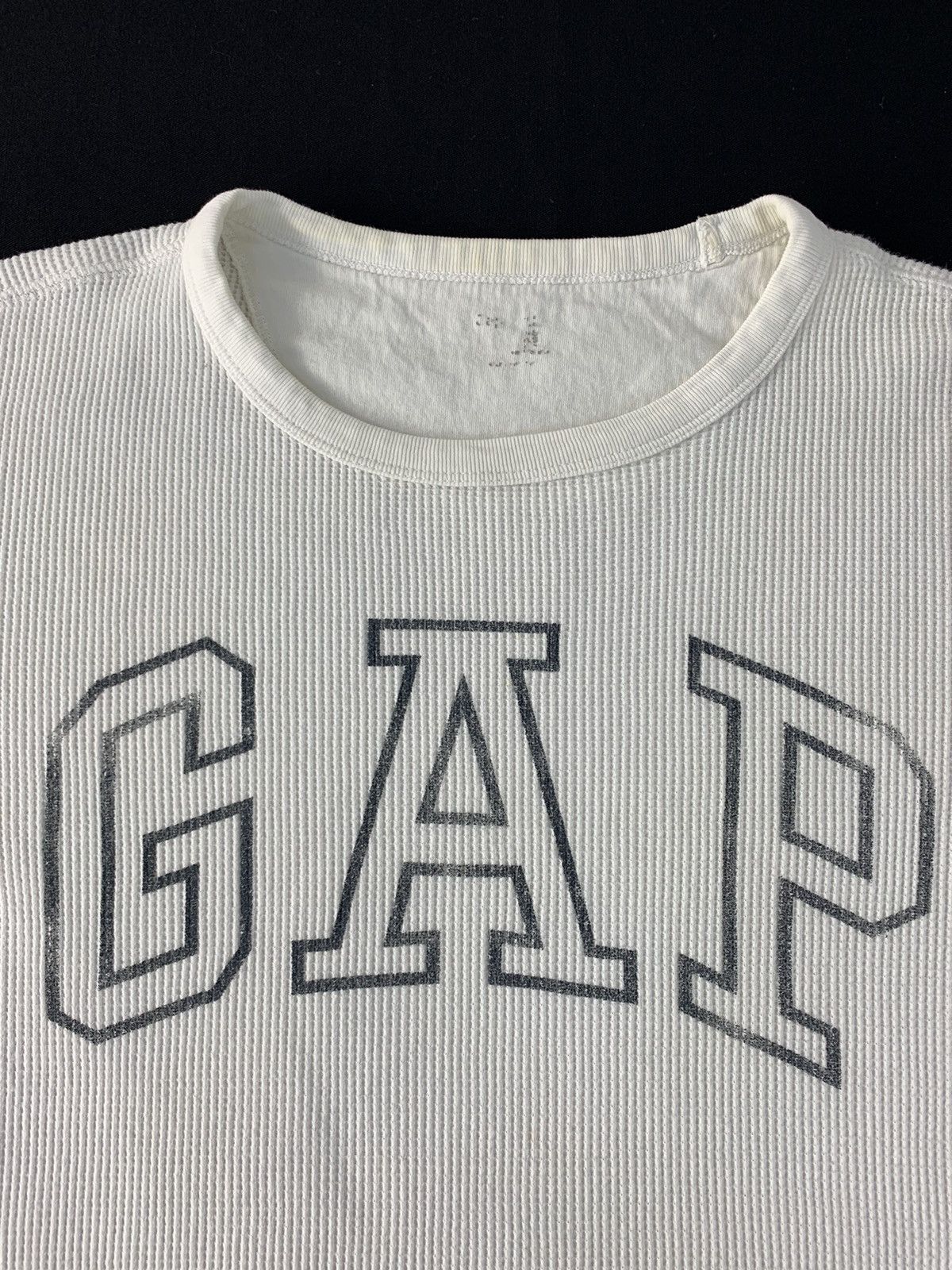Gap GAP Spell Out Longsleeve Crewneck Printed Tee Size L / US 10 / IT 46 - 3 Thumbnail
