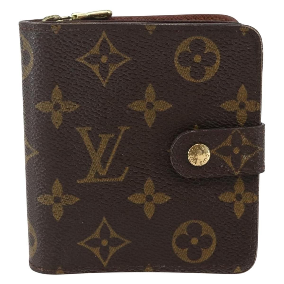 Louis Vuitton Louis Vuitton Compact Zippe Wallet Monogram Canvas Size ONE SIZE - 1 Thumbnail