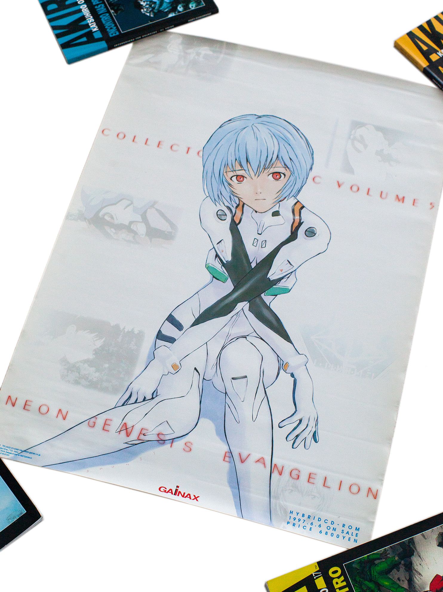 Japanese Brand Vintage 1997 Evangelion "Rei Ayanami" - B2 Anime Poster Size ONE SIZE - 2 Thumbnail