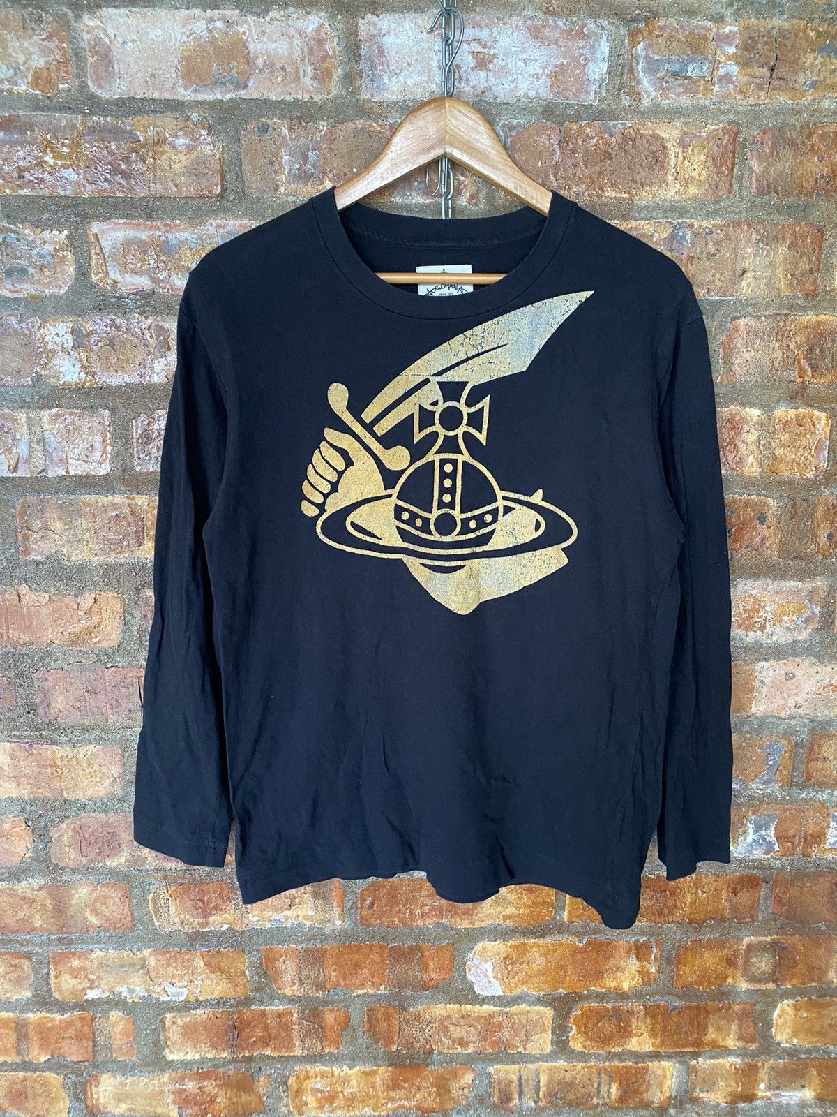 Vivienne Westwood Vivienne Westwood Orb x Anglomania logo LS Size US M / EU 48-50 / 2 - 2 Thumbnail