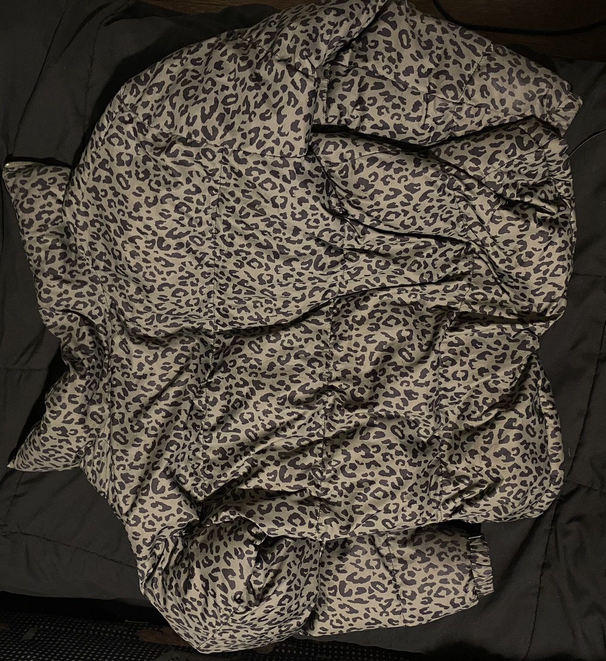 Pacsun Print dark green puffer Size US M / EU 48-50 / 2 - 3 Thumbnail
