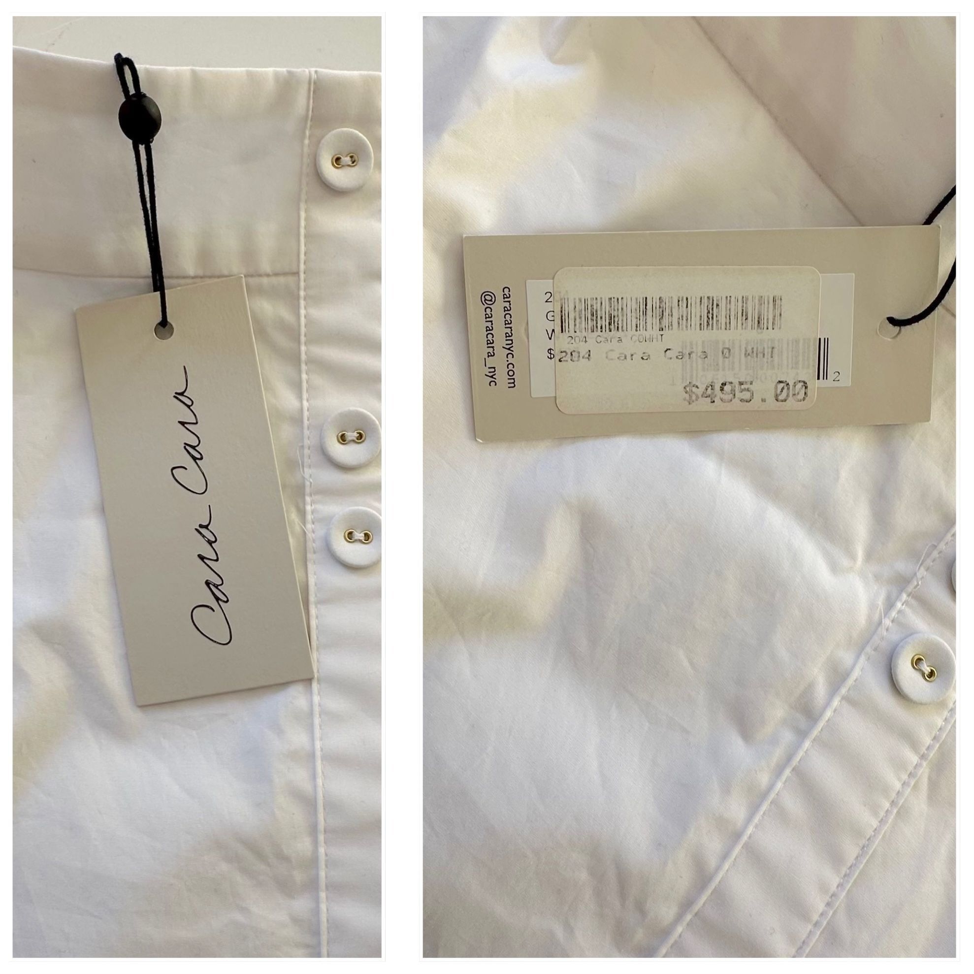 Other Cara Cara Georgica Skirt Size 0, White, New with tag Size 25" / US 0 / IT 36 - 3 Thumbnail