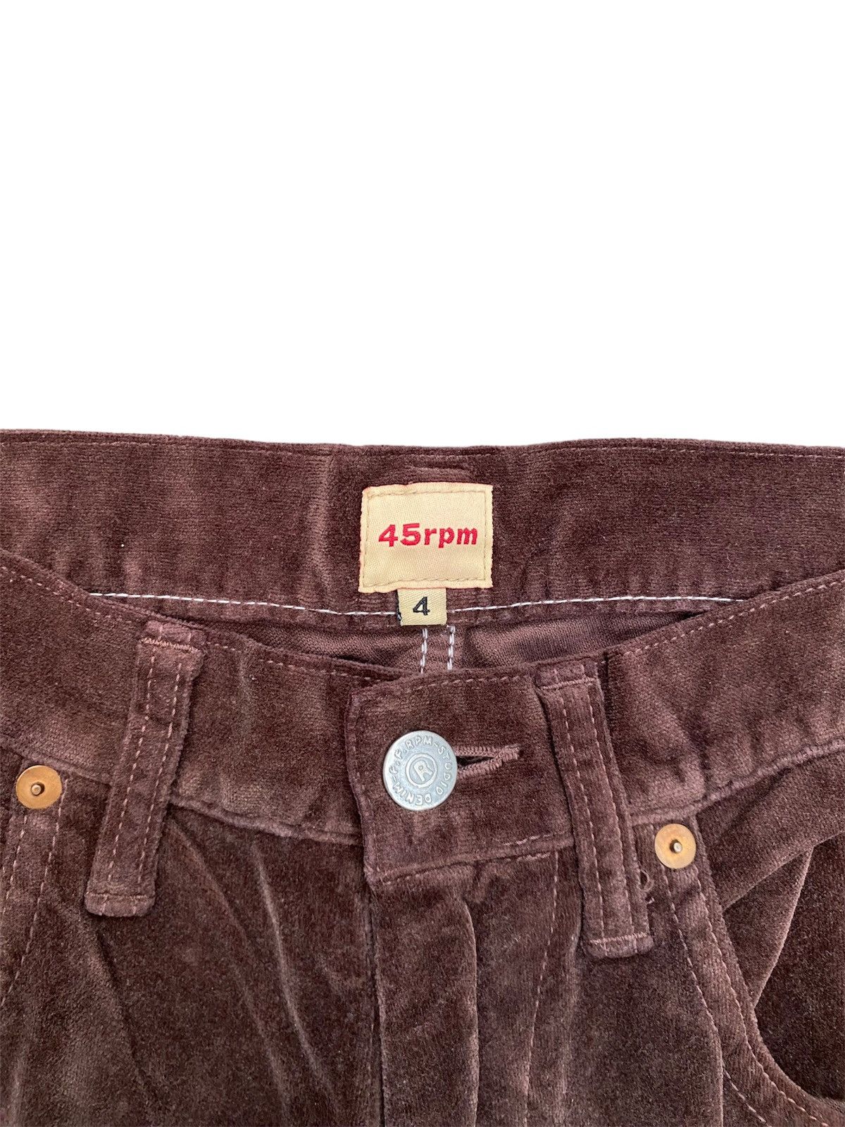 45rpm 45Rpm Velvet Baggy Pants Size US 30 / EU 46 - 9 Thumbnail