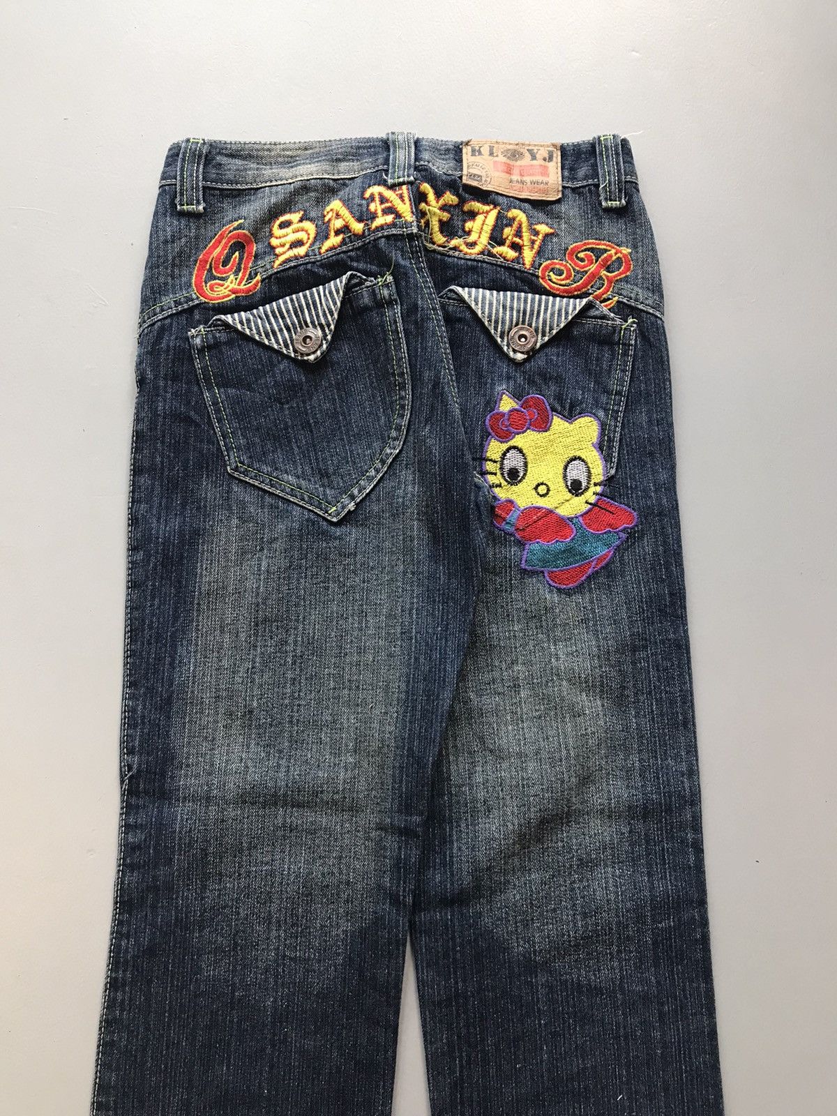 Designer Vintage hiphop denim Size 26" / US 2 / IT 38 - 8 Thumbnail