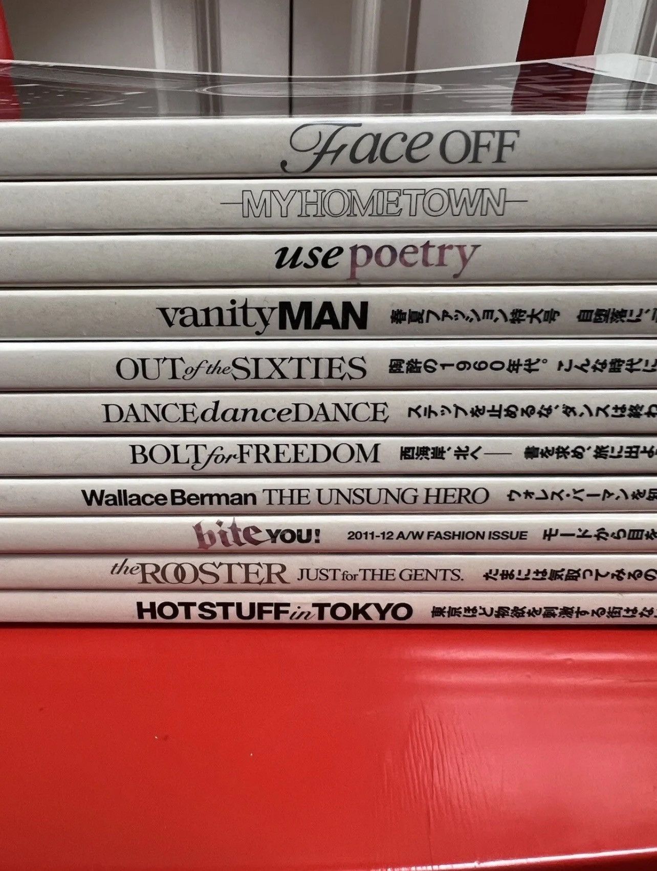 image of Huge Hi-End Style Japanese Fashion Magazine (Lot 11), Men's