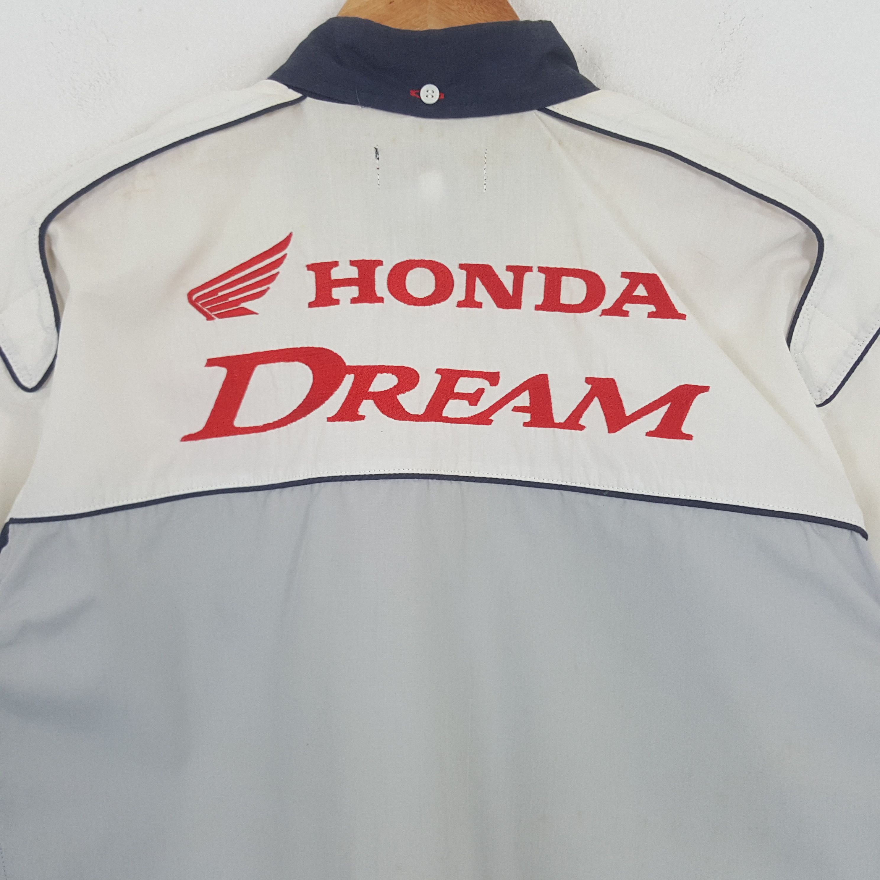Honda Vintage Honda Japanese Racing Team Shirt Jacket C267N66 Size US L / EU 52-54 / 3 - 2 Thumbnail
