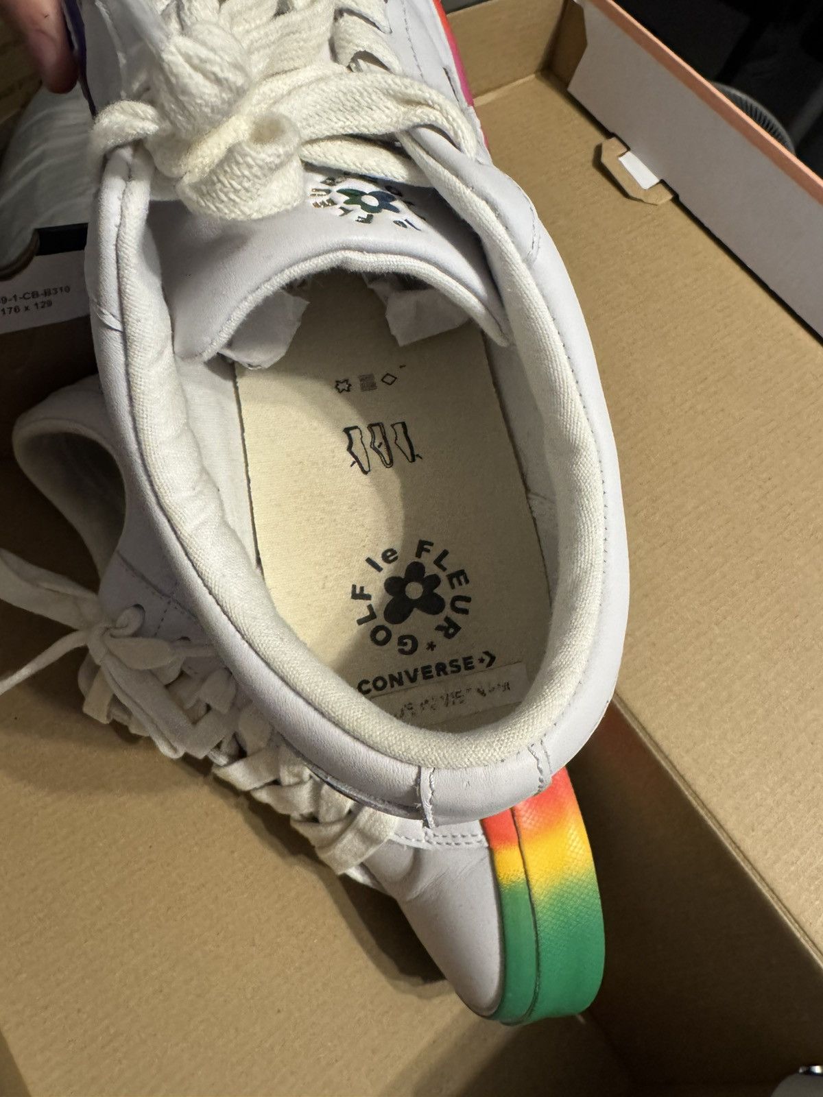 Golf Wang RAINBOW GOLF SNEAKERS Size US 10.5 / EU 43-44 - 5 Thumbnail