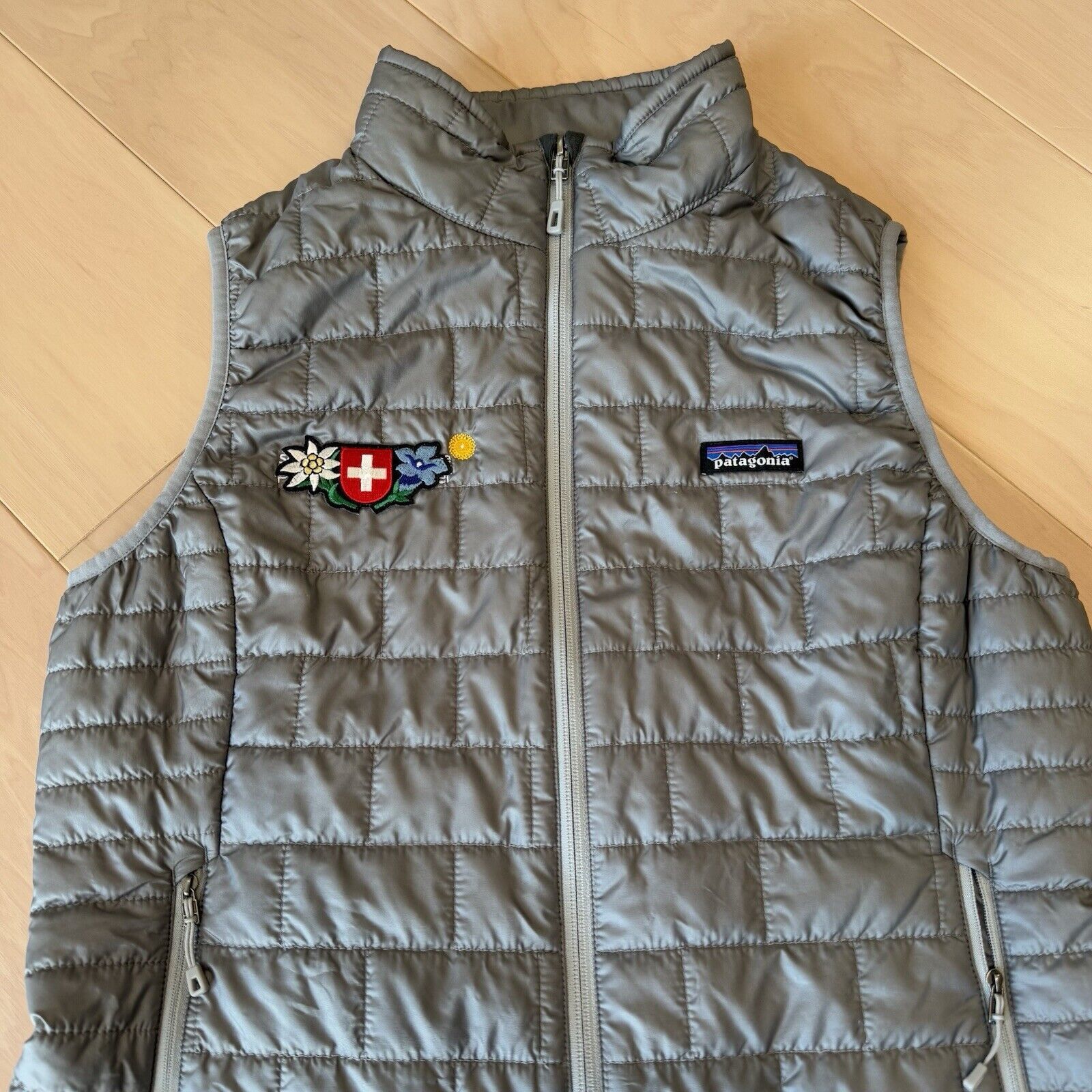 Patagonia Patagonia Nano Puff Vest Women's L Gray Full Zip Outdoors Size L / US 10 / IT 46 - 3 Thumbnail