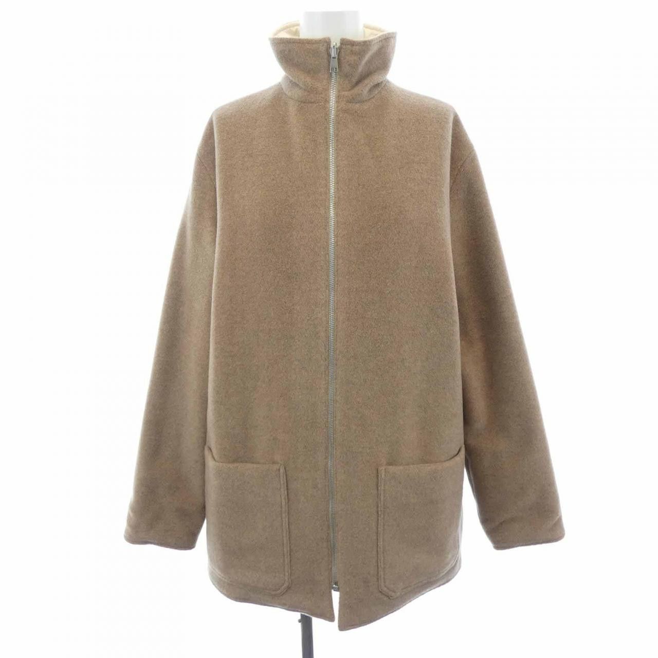 Hermes Hermes Hermès CHEVAL Twillene Silk Cashmere Polyester Coat Textile Outerwear DUTY FREE for USA Size ONE SIZE - 1 Thumbnail