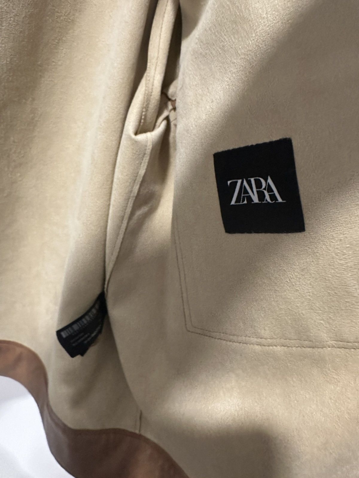 Zara Zara Faux Leather Shirt Jacket Size US M / EU 48-50 / 2 - 6 Thumbnail