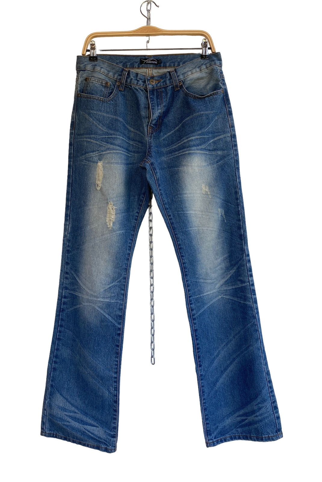 Hysteric Glamour × Japanese Brand Indecent Flare Jeans Size US 32 / EU 48 - 1 Thumbnail