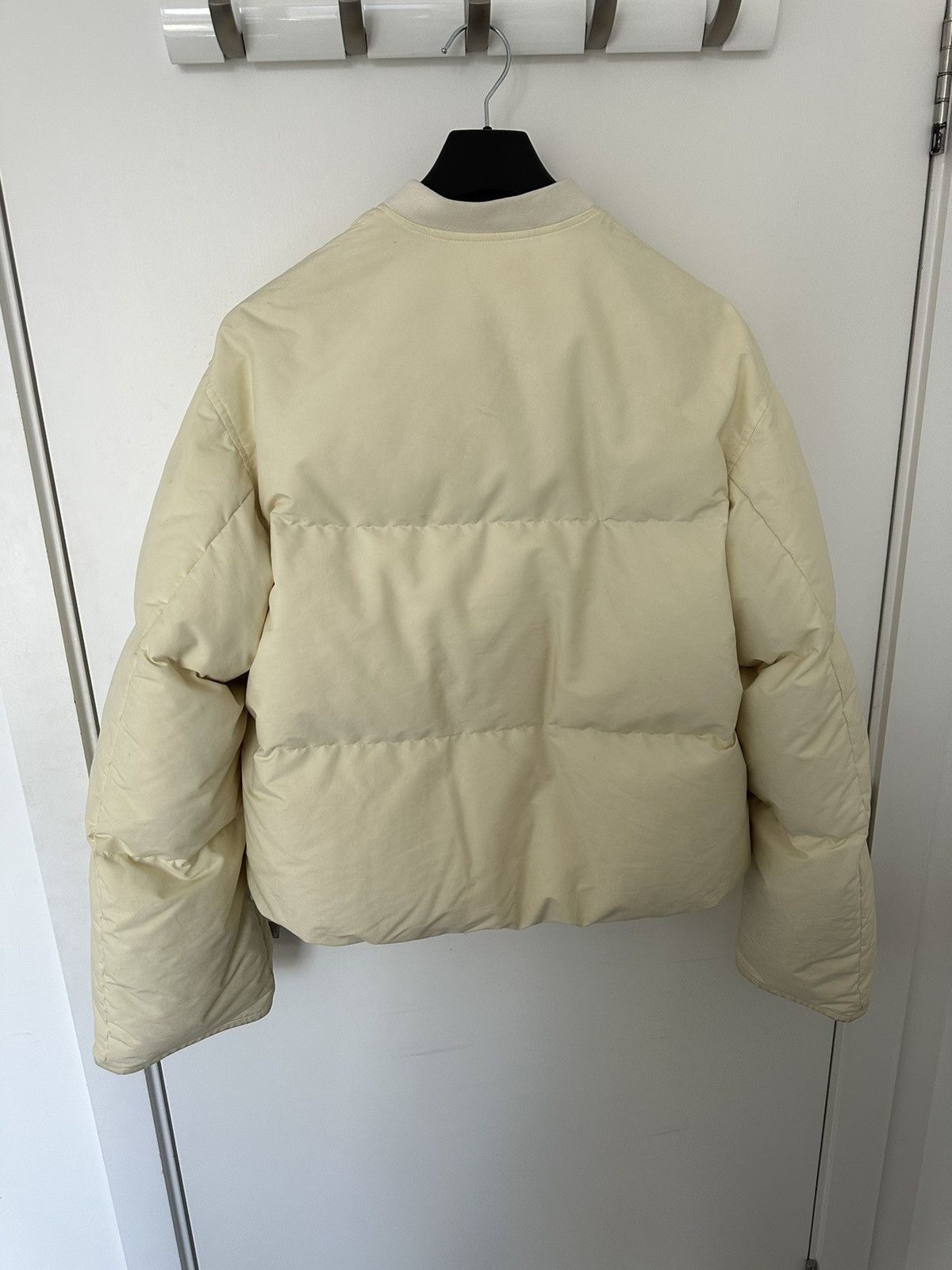 Jil Sander Jil Sander puffer cream down double face jacket Size US M / EU 48-50 / 2 - 4 Thumbnail