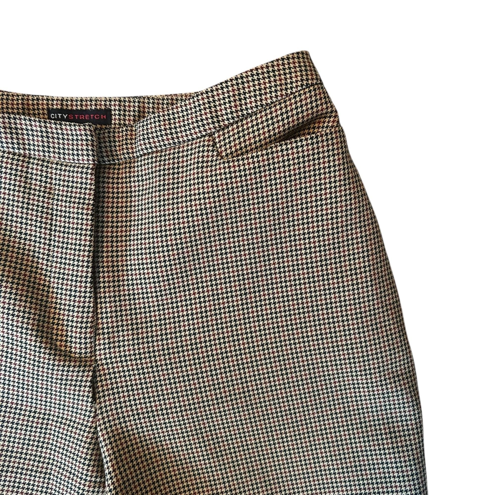 Vintage Vintage New York & Company Dark Academia Brown Trousers 2 Size 26" / US 2 / IT 38 - 7 Thumbnail